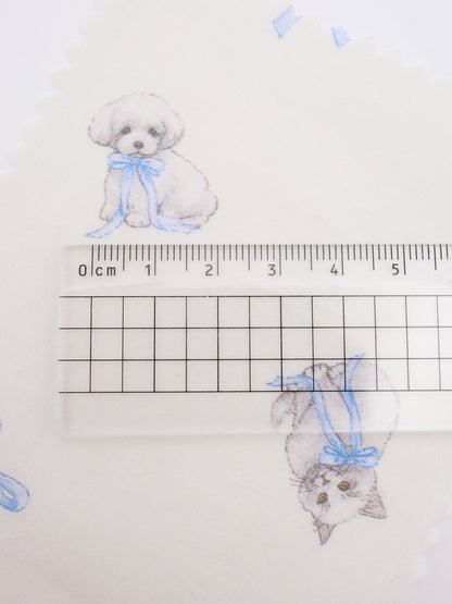 【25AW-046】おすわりしゃむねこ＆といぷーちゃんプリント綿ローン　/0.5ｙあたり=～795円