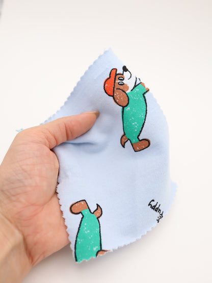 【25AW-051】帽子ダックスプリントミニ裏毛　/0.5ｙあたり=～860円