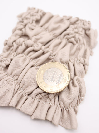 【25AW-001】くしゅくしゅシャーリングエナメル　/0.5ｙあたり=～2585円