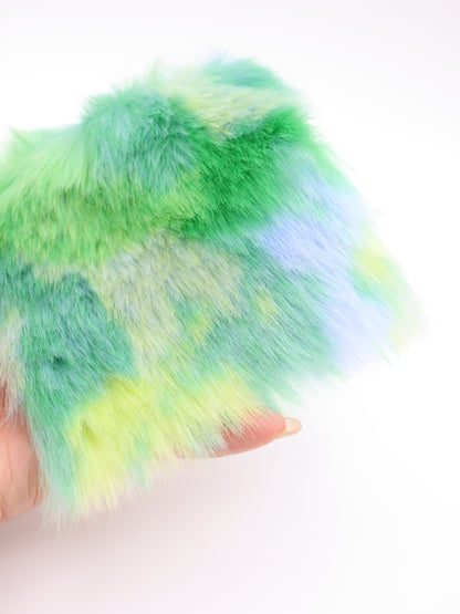 【25AW-002】モンスターズライクカラフルフェイクファー　/0.5ｙあたり=～2970円