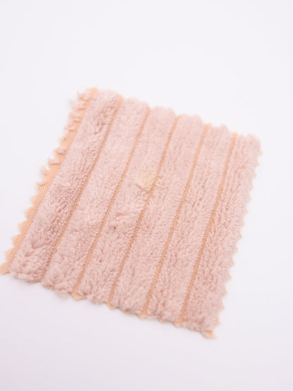 【25AW-003】中ピッチストライプジャガードボア　/0.5ｙあたり=～800円