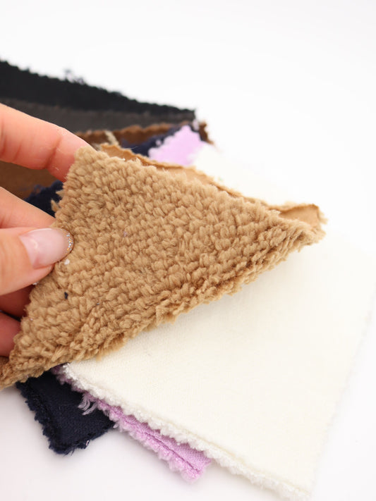 韓国生地　裏ボア生地　スウェット生地