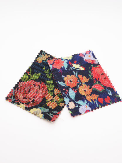 【25AW-043】フラワー柄ゴブラン　/0.5ｙあたり=～1135円