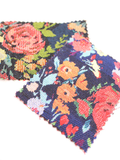 【25AW-043】フラワー柄ゴブラン　/0.5ｙあたり=～1135円