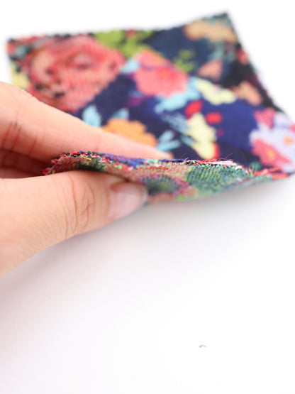 【25AW-043】フラワー柄ゴブラン　/0.5ｙあたり=～1135円