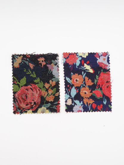 【25AW-043】フラワー柄ゴブラン　/0.5ｙあたり=～1135円