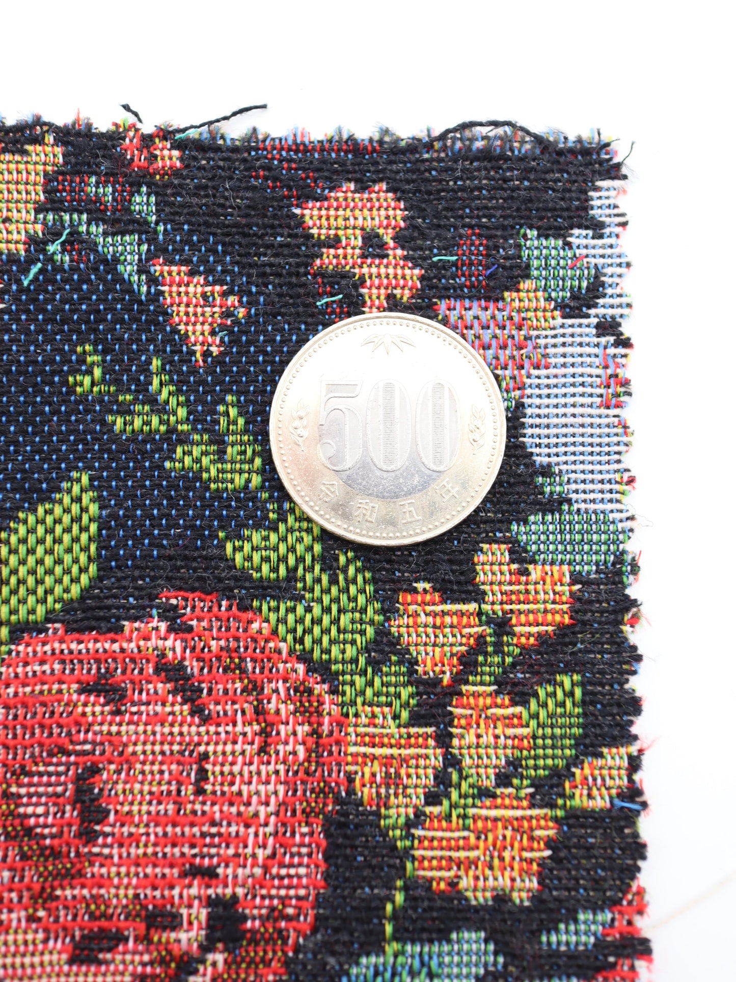 【25AW-043】フラワー柄ゴブラン　/0.5ｙあたり=～1135円