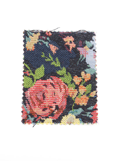 【25AW-043】フラワー柄ゴブラン　/0.5ｙあたり=～1135円