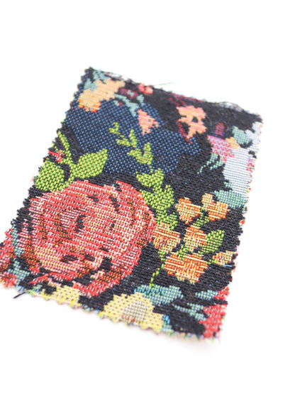 【25AW-043】フラワー柄ゴブラン　/0.5ｙあたり=～1135円