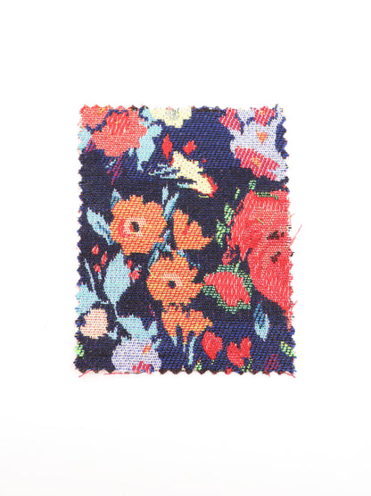 【25AW-043】フラワー柄ゴブラン　/0.5ｙあたり=～1135円