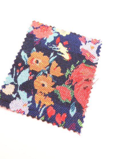 【25AW-043】フラワー柄ゴブラン　/0.5ｙあたり=～1135円