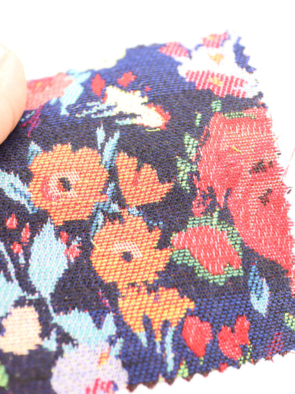 【25AW-043】フラワー柄ゴブラン　/0.5ｙあたり=～1135円