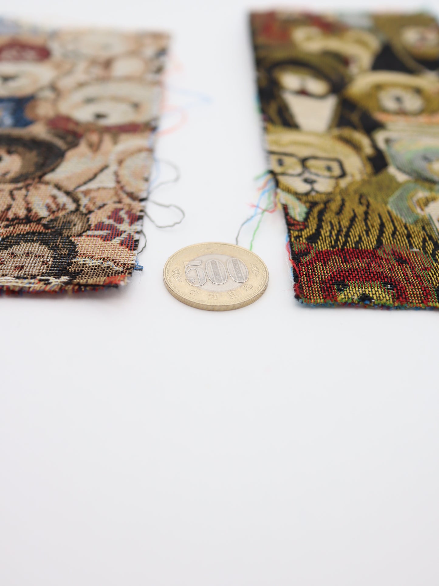 【25AW-042】大混雑くまちゃん柄ゴブラン　/0.5ｙあたり=～1035円