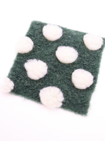 【25AW-038】ほわほわポコポコ付き起毛ニット　/0.5ｙあたり=～1690円