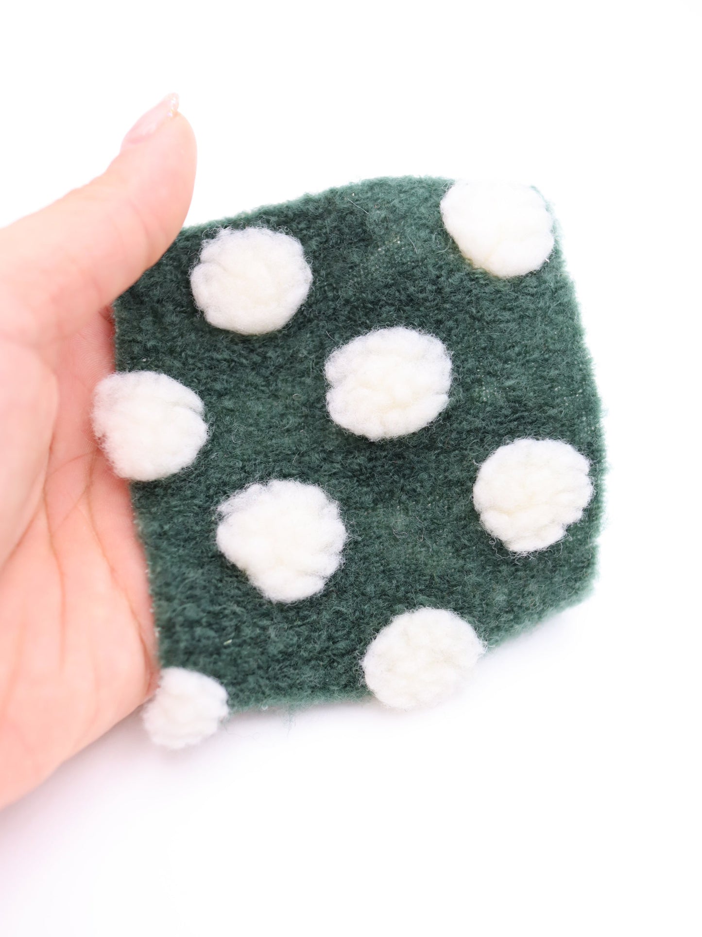 【25AW-038】ほわほわポコポコ付き起毛ニット　/0.5ｙあたり=～1690円