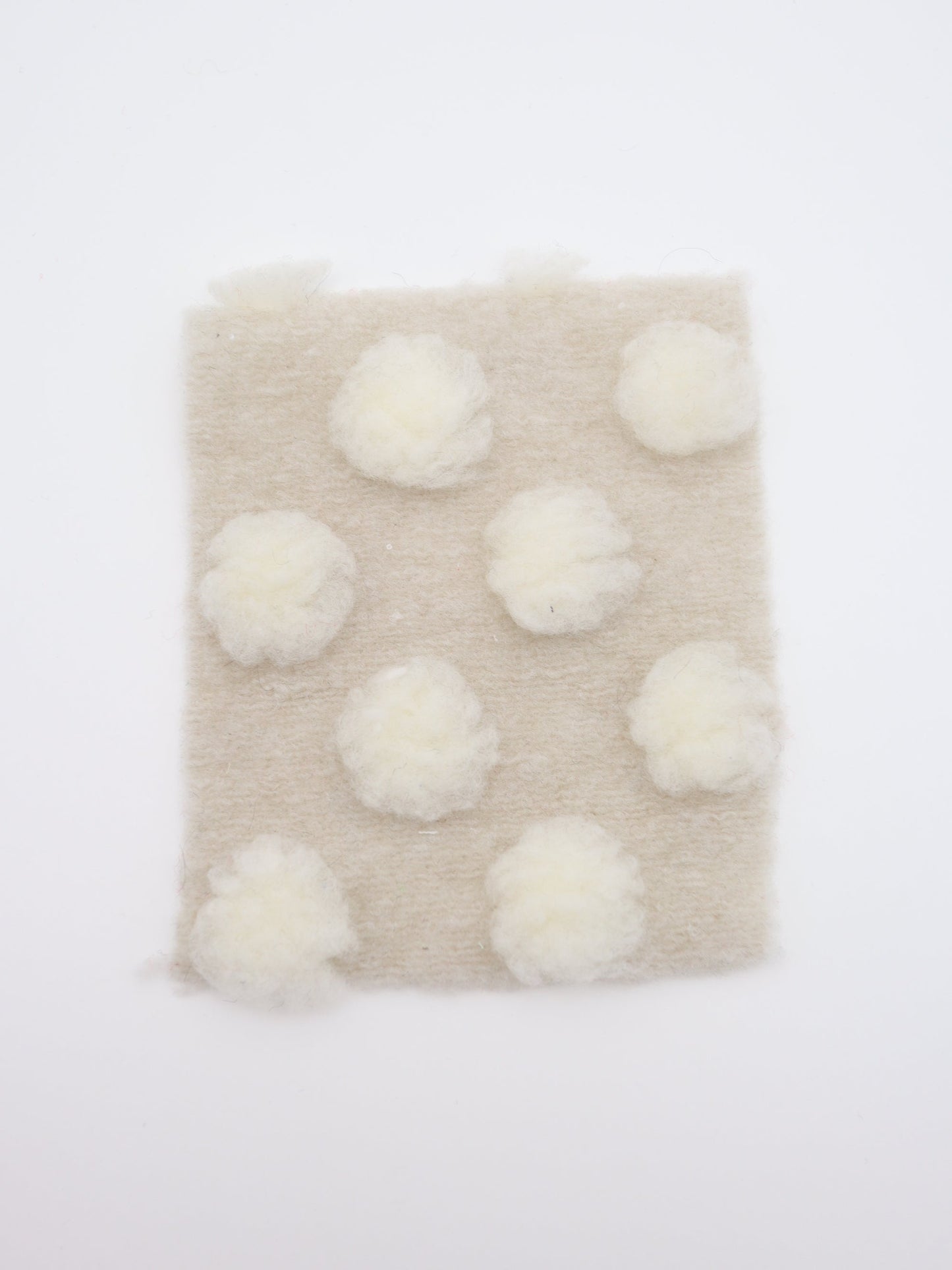 【25AW-038】ほわほわポコポコ付き起毛ニット　/0.5ｙあたり=～1690円