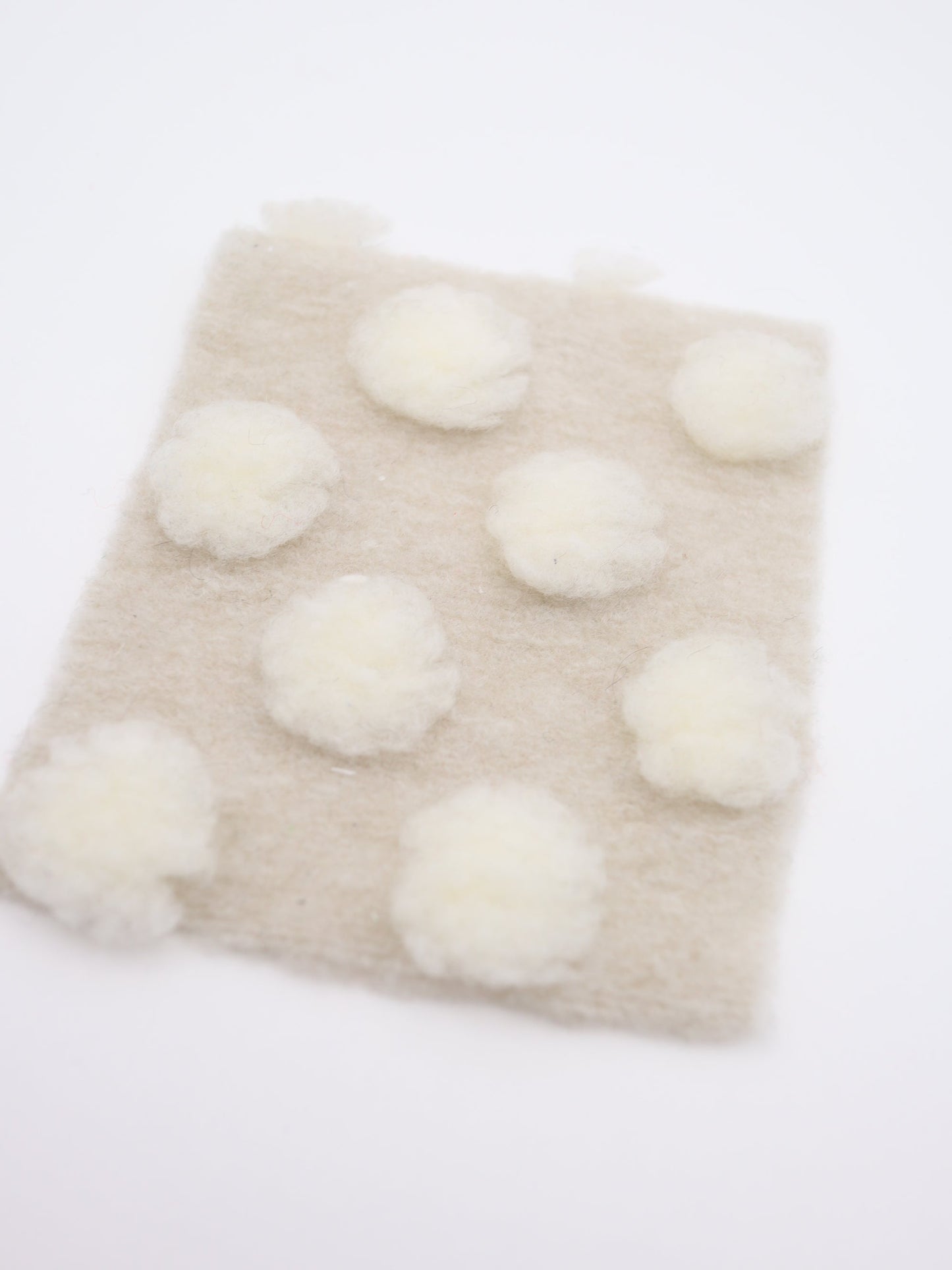 【25AW-038】ほわほわポコポコ付き起毛ニット　/0.5ｙあたり=～1690円