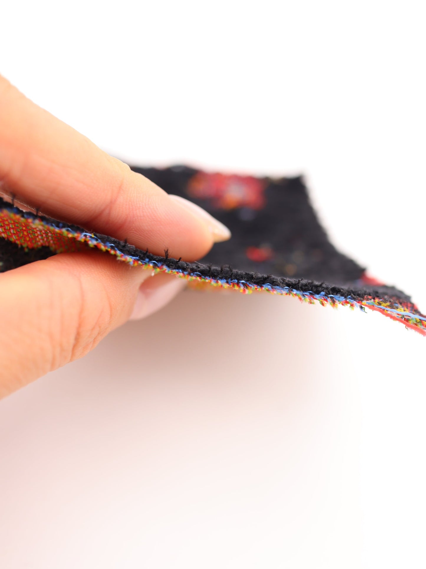 【25AW-045】フラワー柄起毛ゴブラン　/0.5ｙあたり=～1405円