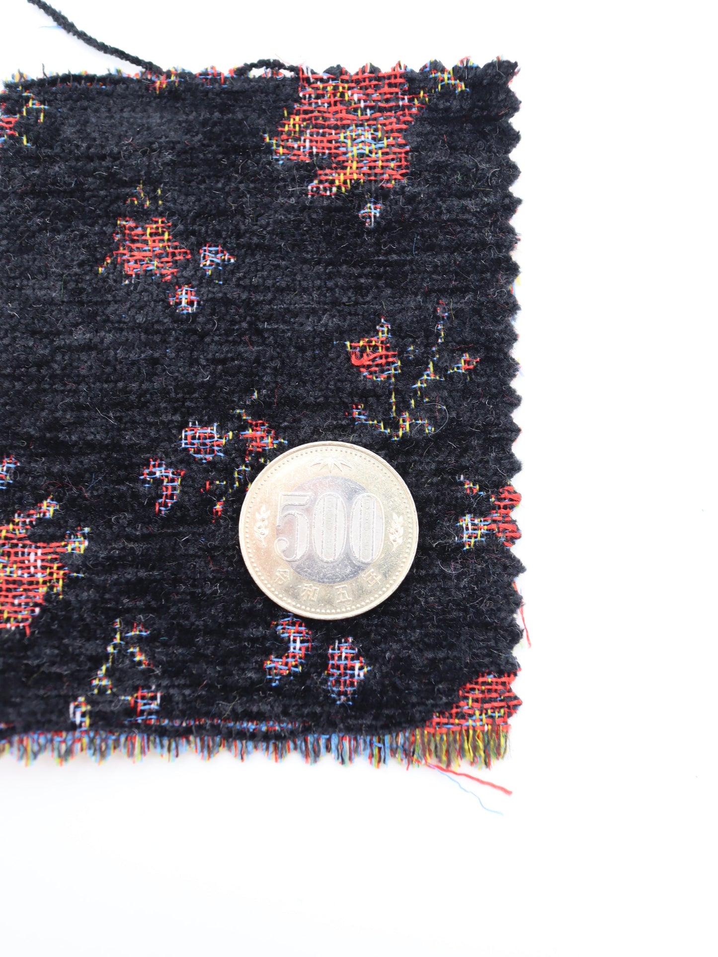 【25AW-045】フラワー柄起毛ゴブラン　/0.5ｙあたり=～1405円