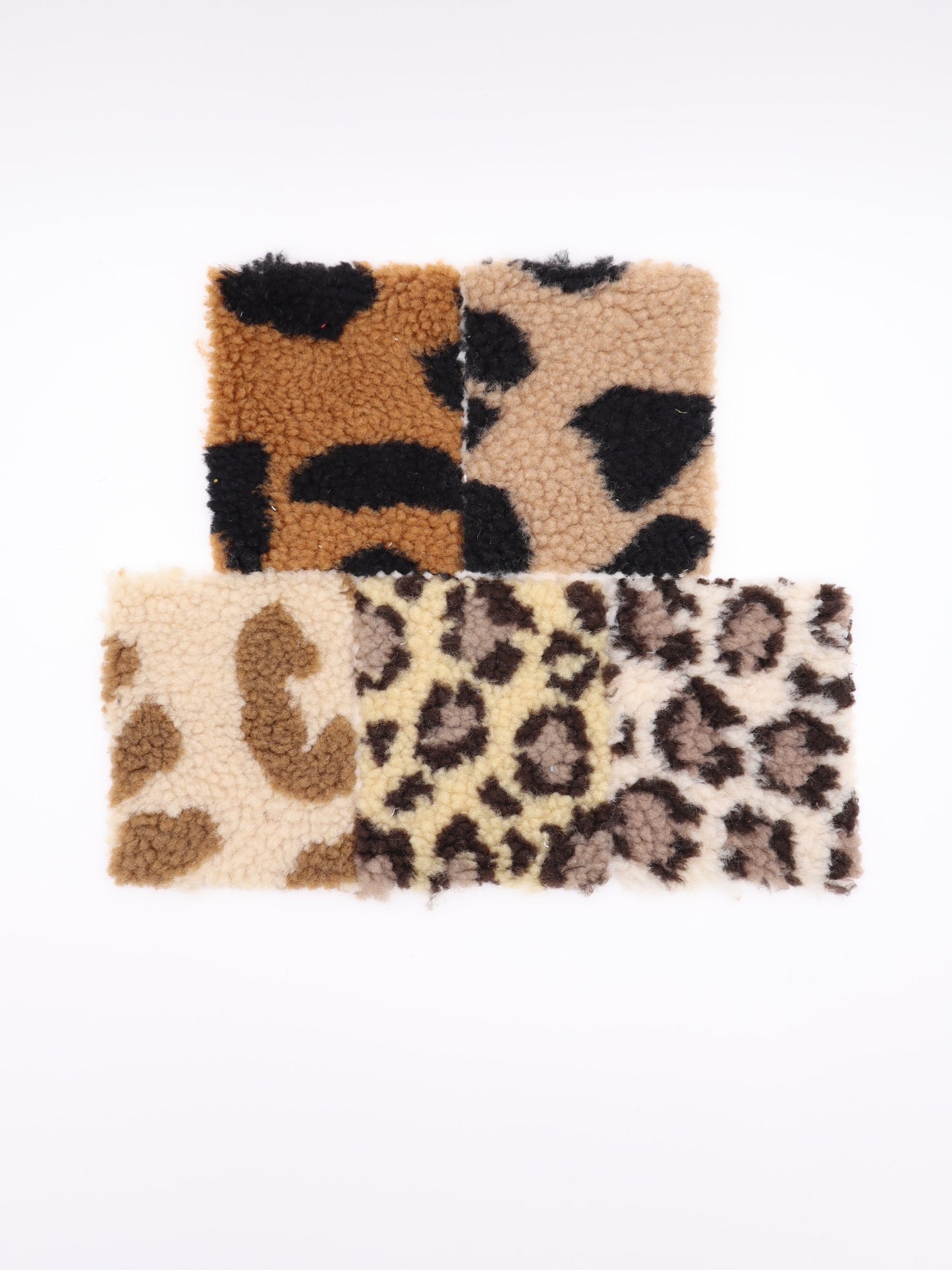 【25AW-033】ぶち＆ヒョウ柄ボアニット　/0.5ｙあたり=～1075円