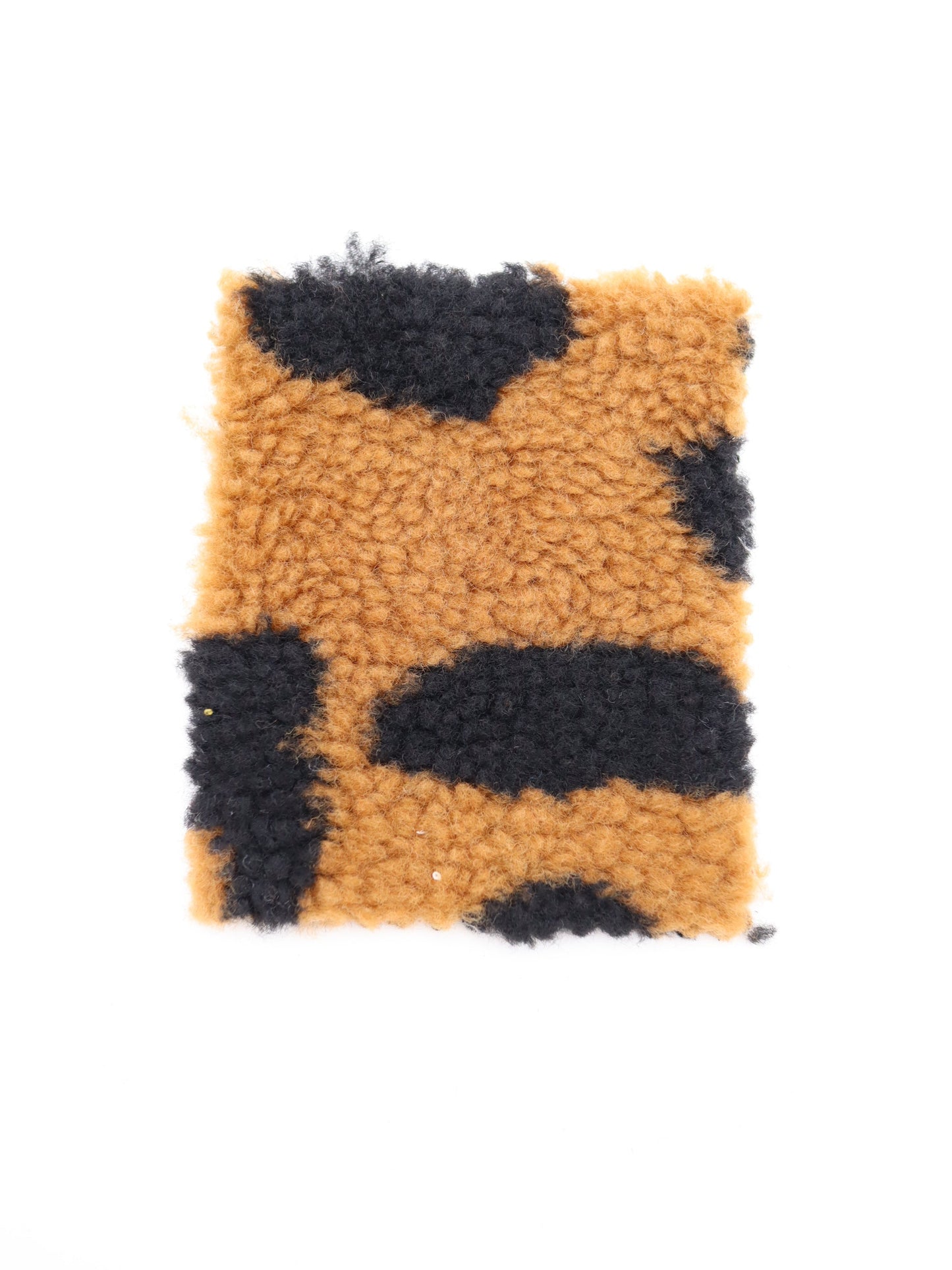 【25AW-033】ぶち＆ヒョウ柄ボアニット　/0.5ｙあたり=～1075円