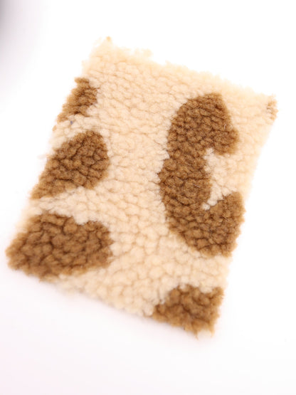 【25AW-033】ぶち＆ヒョウ柄ボアニット　/0.5ｙあたり=～1075円