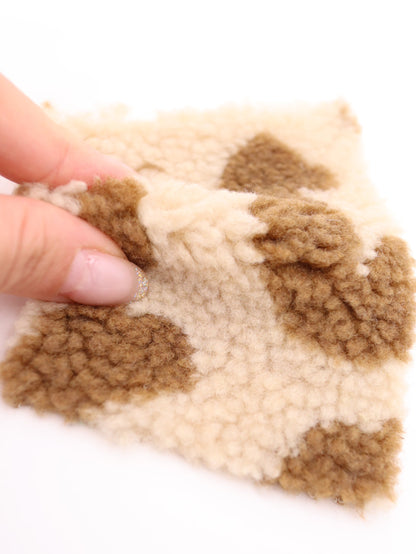 【25AW-033】ぶち＆ヒョウ柄ボアニット　/0.5ｙあたり=～1075円