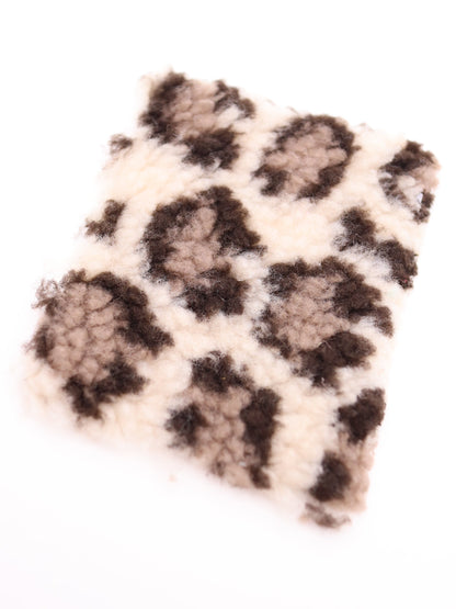 【25AW-033】ぶち＆ヒョウ柄ボアニット　/0.5ｙあたり=～1075円