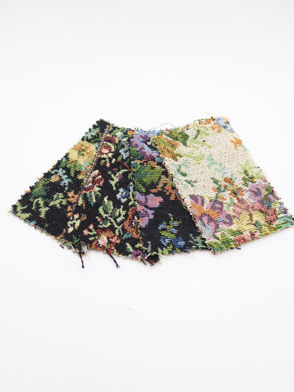 【25AW-044】フラワー柄ゴブラン　/0.5ｙあたり=～1045円