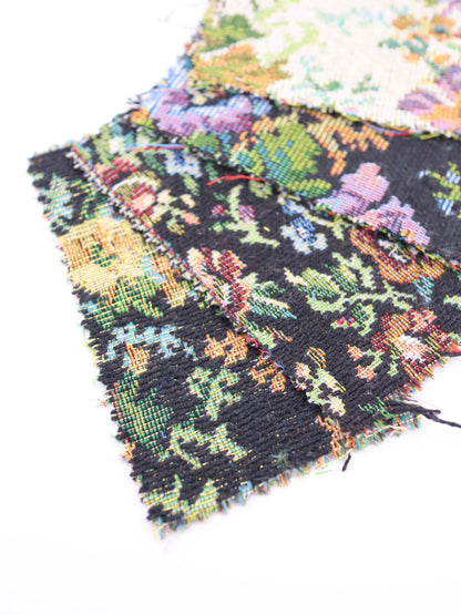 【25AW-044】フラワー柄ゴブラン　/0.5ｙあたり=～1045円