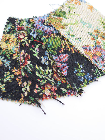 【25AW-044】フラワー柄ゴブラン　/0.5ｙあたり=～1045円