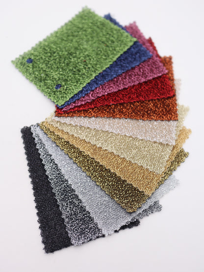 高ストレッチ！キラキララメシアー天竺ニット｜【生地幅】約144センチ 【混率】ナイロン50％ポリエステル50％｜ドッグウエア・KIDSウエア・衣装・ドレス・雑貨向き｜26AW-265