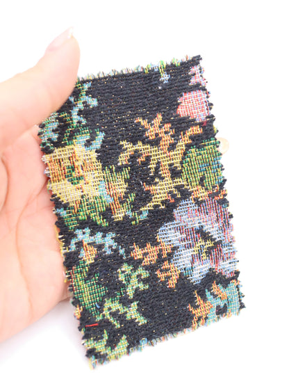 【25AW-044】フラワー柄ゴブラン　/0.5ｙあたり=～1045円