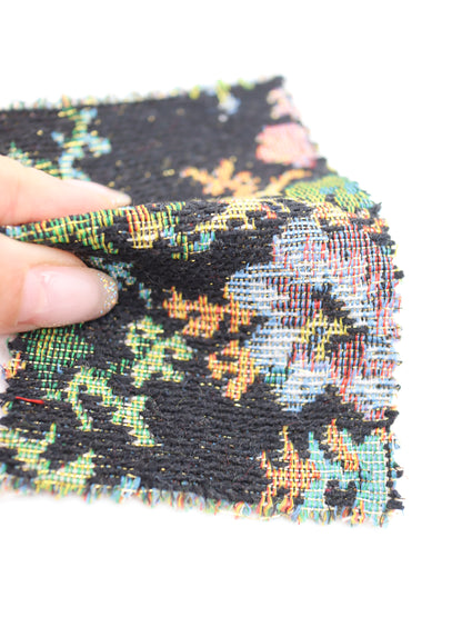 【25AW-044】フラワー柄ゴブラン　/0.5ｙあたり=～1045円