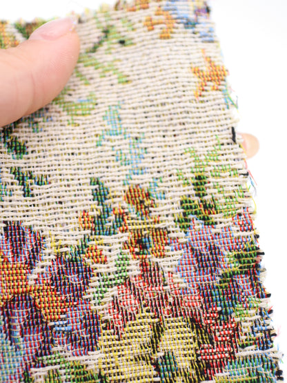 【25AW-044】フラワー柄ゴブラン　/0.5ｙあたり=～1045円