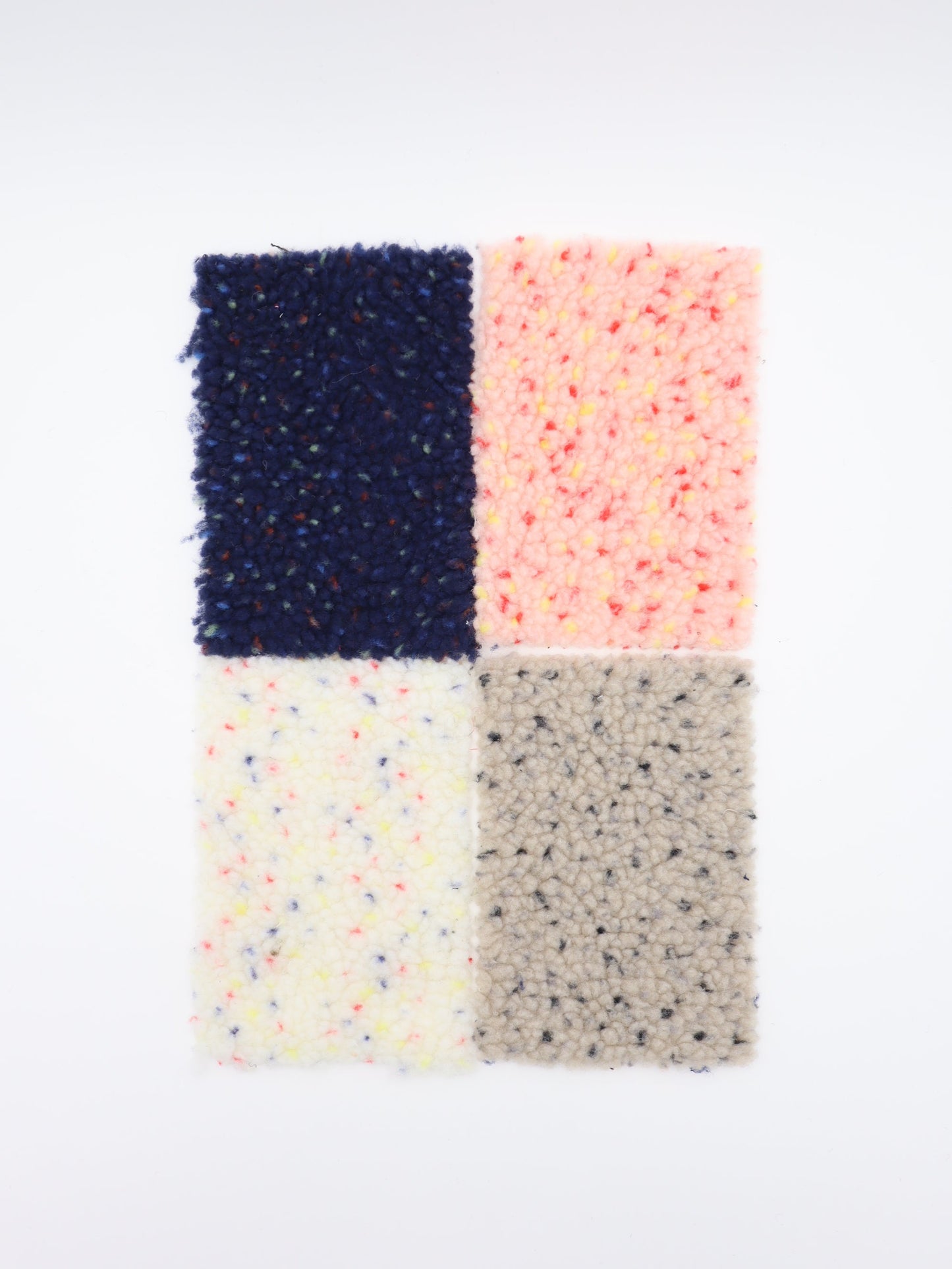 【25AW-030】カラフルつぶつぶボアニット　/0.5ｙあたり=～975円