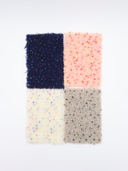 【25AW-030】カラフルつぶつぶボアニット　/0.5ｙあたり=～975円