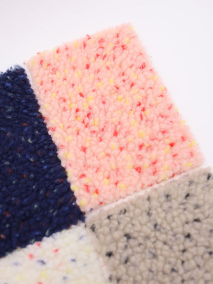 【25AW-030】カラフルつぶつぶボアニット　/0.5ｙあたり=～975円