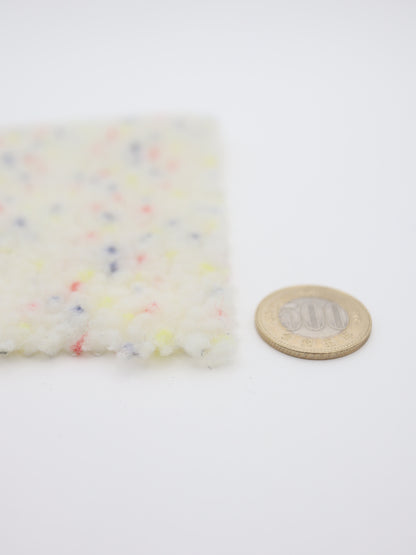 【25AW-030】カラフルつぶつぶボアニット　/0.5ｙあたり=～975円