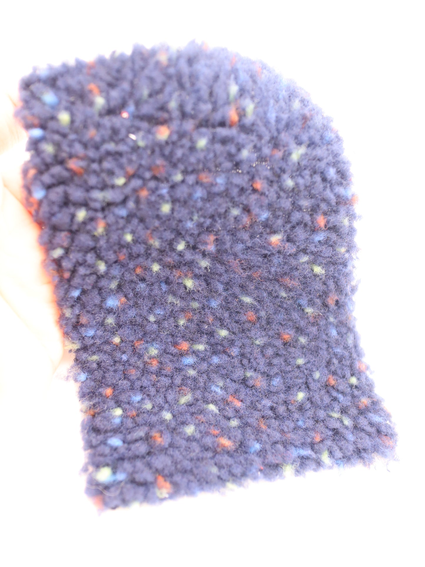 【25AW-030】カラフルつぶつぶボアニット　/0.5ｙあたり=～975円