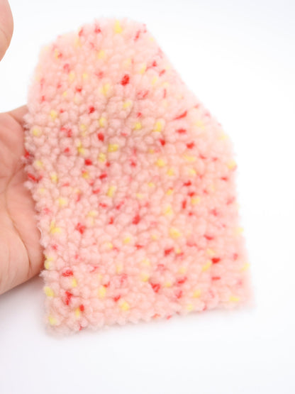 【25AW-030】カラフルつぶつぶボアニット　/0.5ｙあたり=～975円