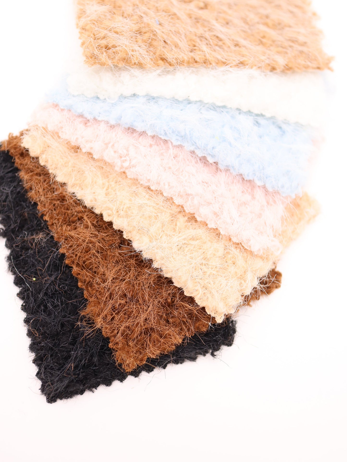 【25AW-034】ふわふわシャギーループニット　/0.5ｙあたり=～975円