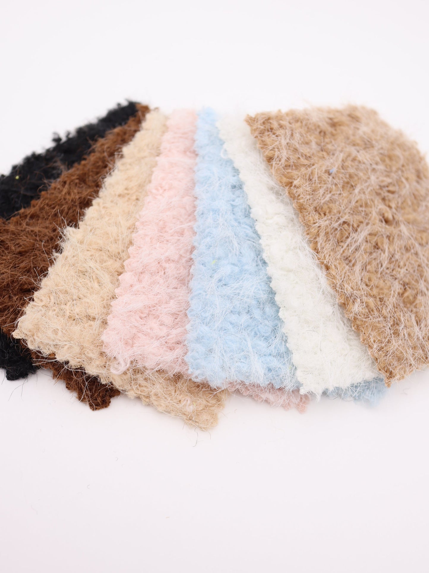 【25AW-034】ふわふわシャギーループニット　/0.5ｙあたり=～975円