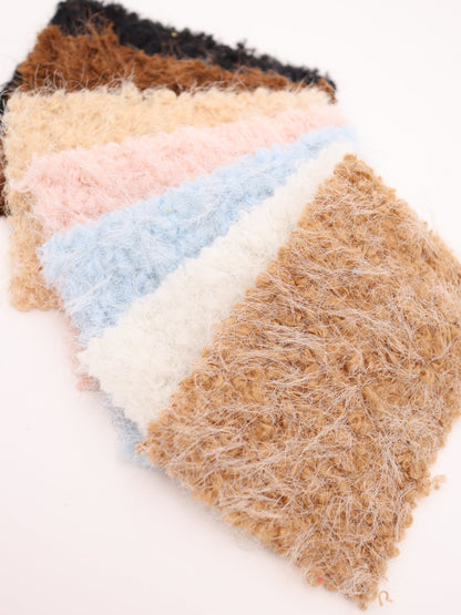 【25AW-034】ふわふわシャギーループニット　/0.5ｙあたり=～975円