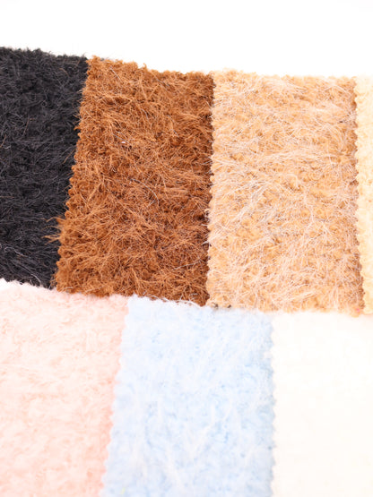 【25AW-034】ふわふわシャギーループニット　/0.5ｙあたり=～975円