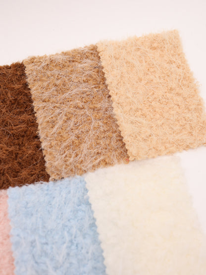 【25AW-034】ふわふわシャギーループニット　/0.5ｙあたり=～975円