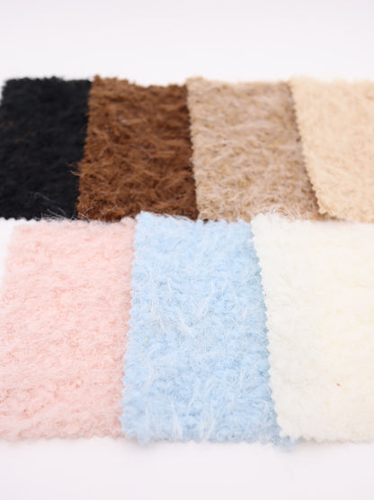 【25AW-034】ふわふわシャギーループニット　/0.5ｙあたり=～975円