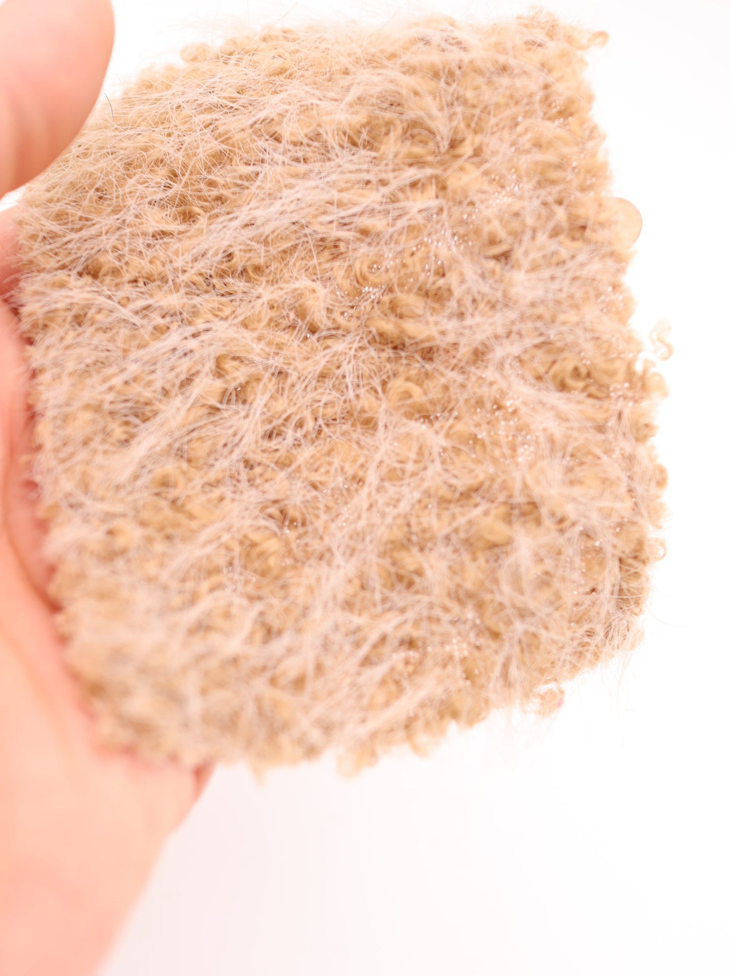 【25AW-034】ふわふわシャギーループニット　/0.5ｙあたり=～975円