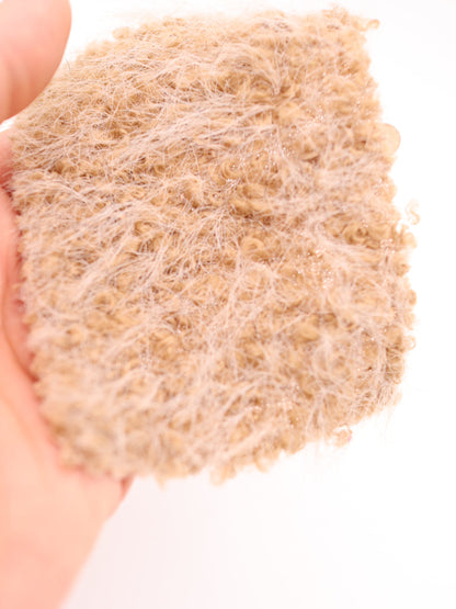 【25AW-034】ふわふわシャギーループニット　/0.5ｙあたり=～975円