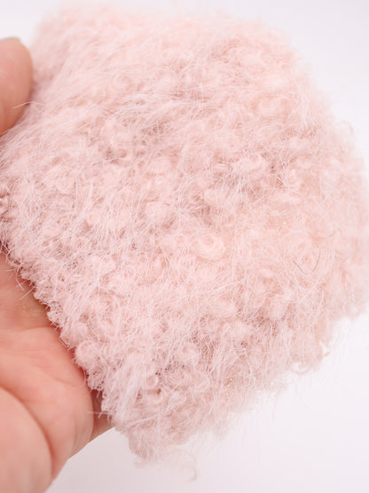 【25AW-034】ふわふわシャギーループニット　/0.5ｙあたり=～975円